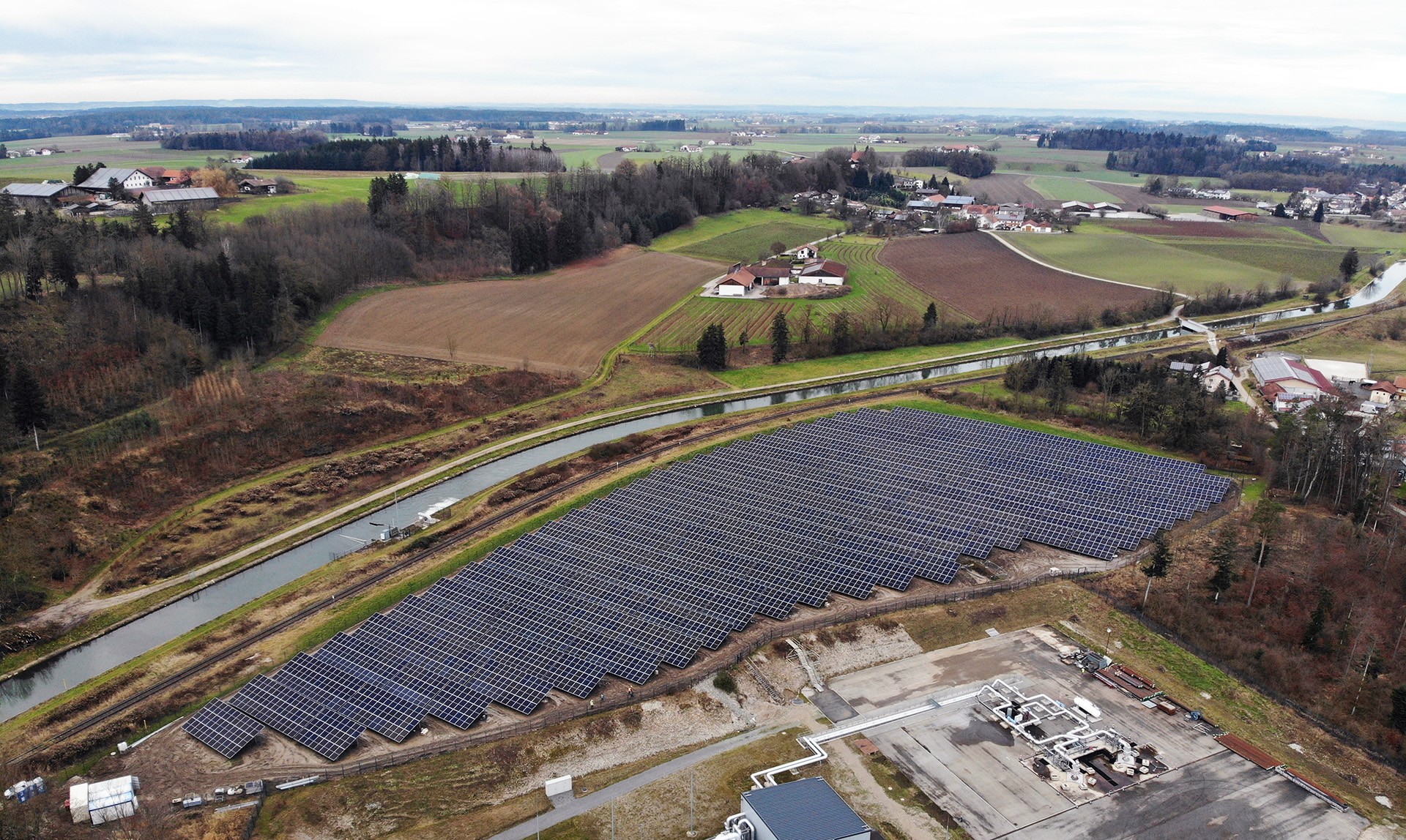 ABEL ReTec Referenzanlage PV Bruck Strabag 2