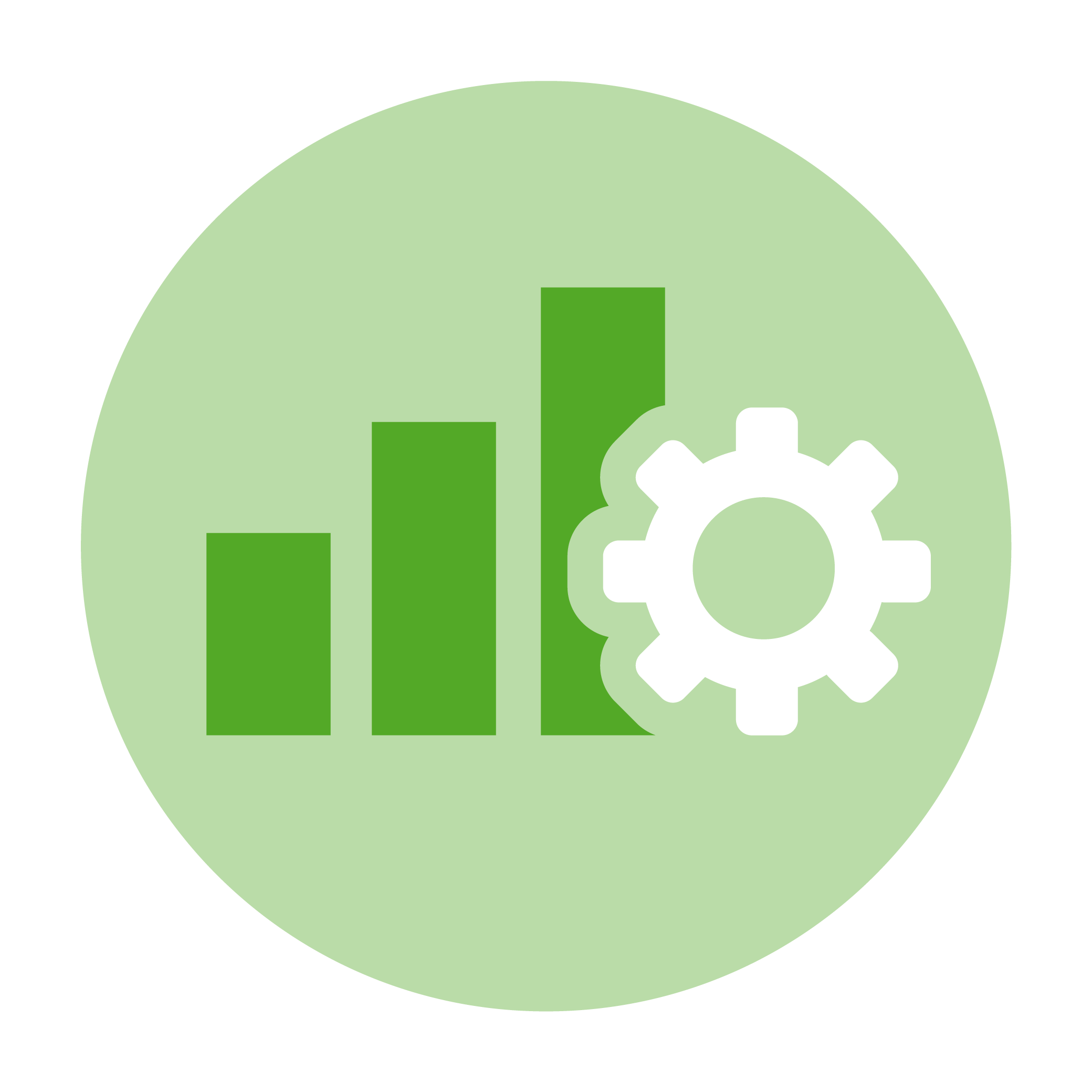 Icons ReTec   Biogas Rohstoffmanagement rund