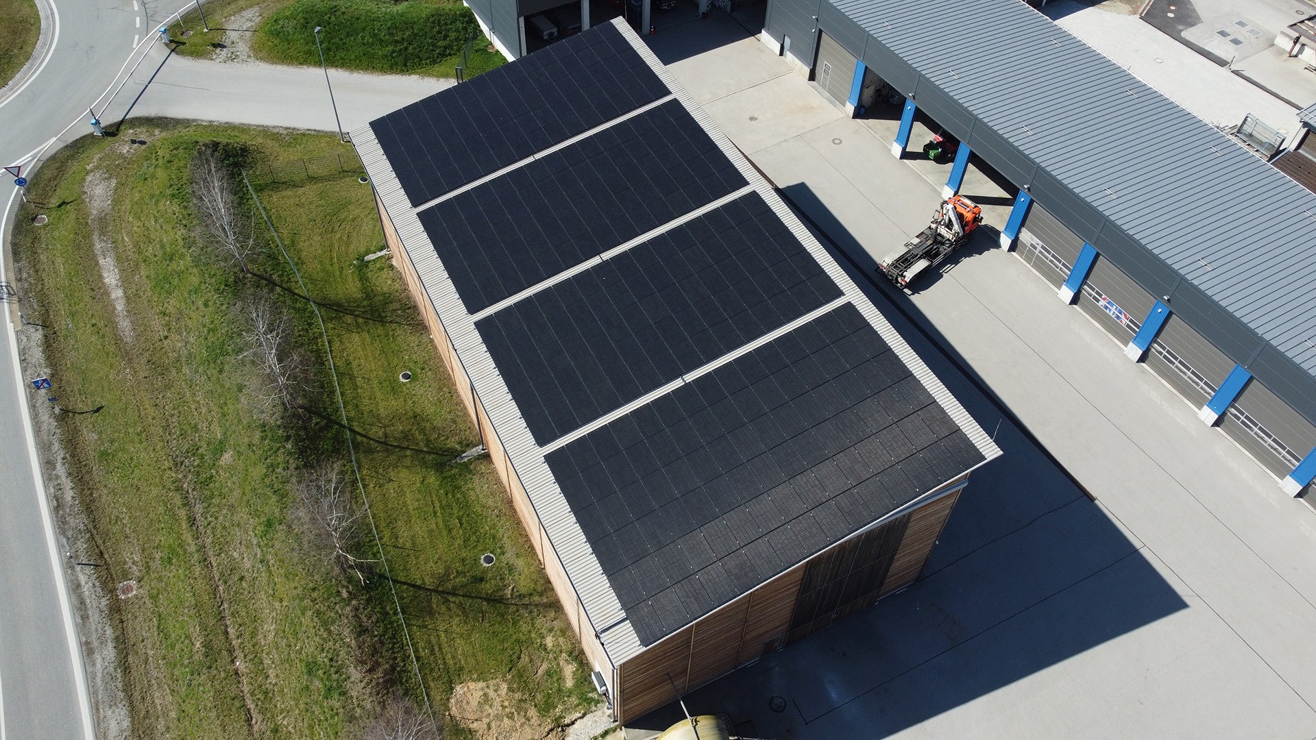 ABEL ReTec Referenz Isental Autobahn PV Anlage Salzlager 770