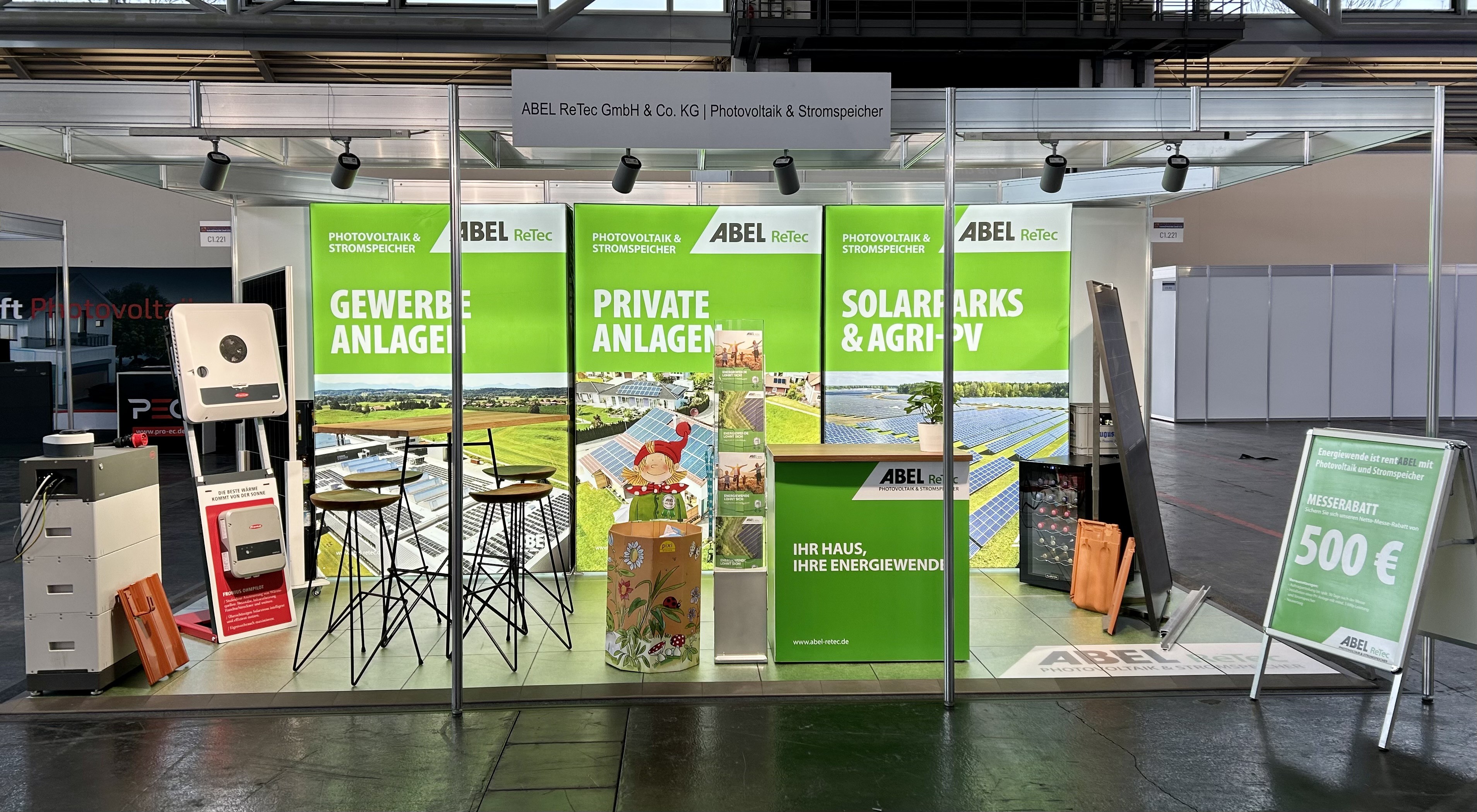 Messestand ABEL ReTec