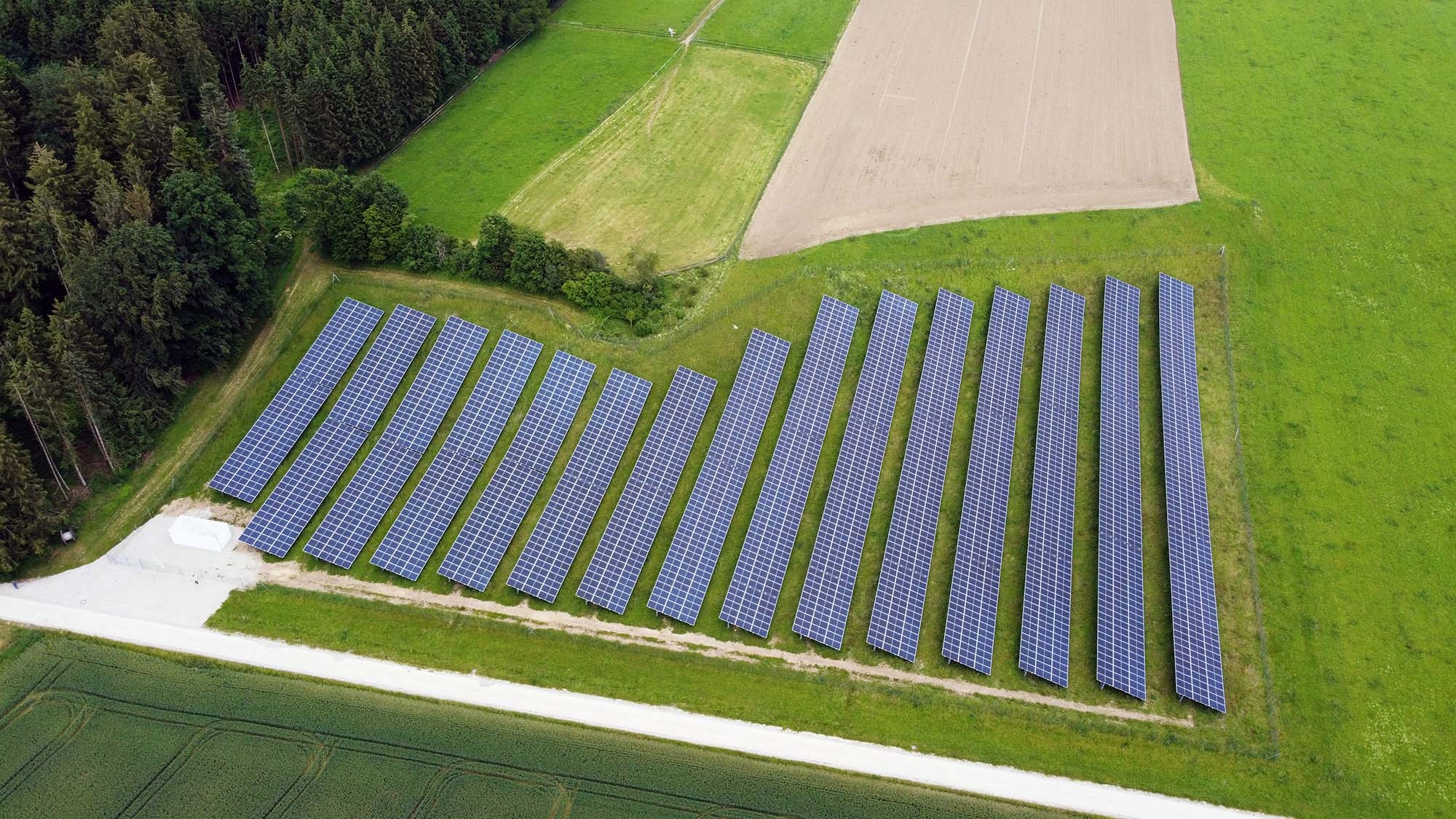 Solarpark Alzgruppe Truchtlaching Abel Retec 2