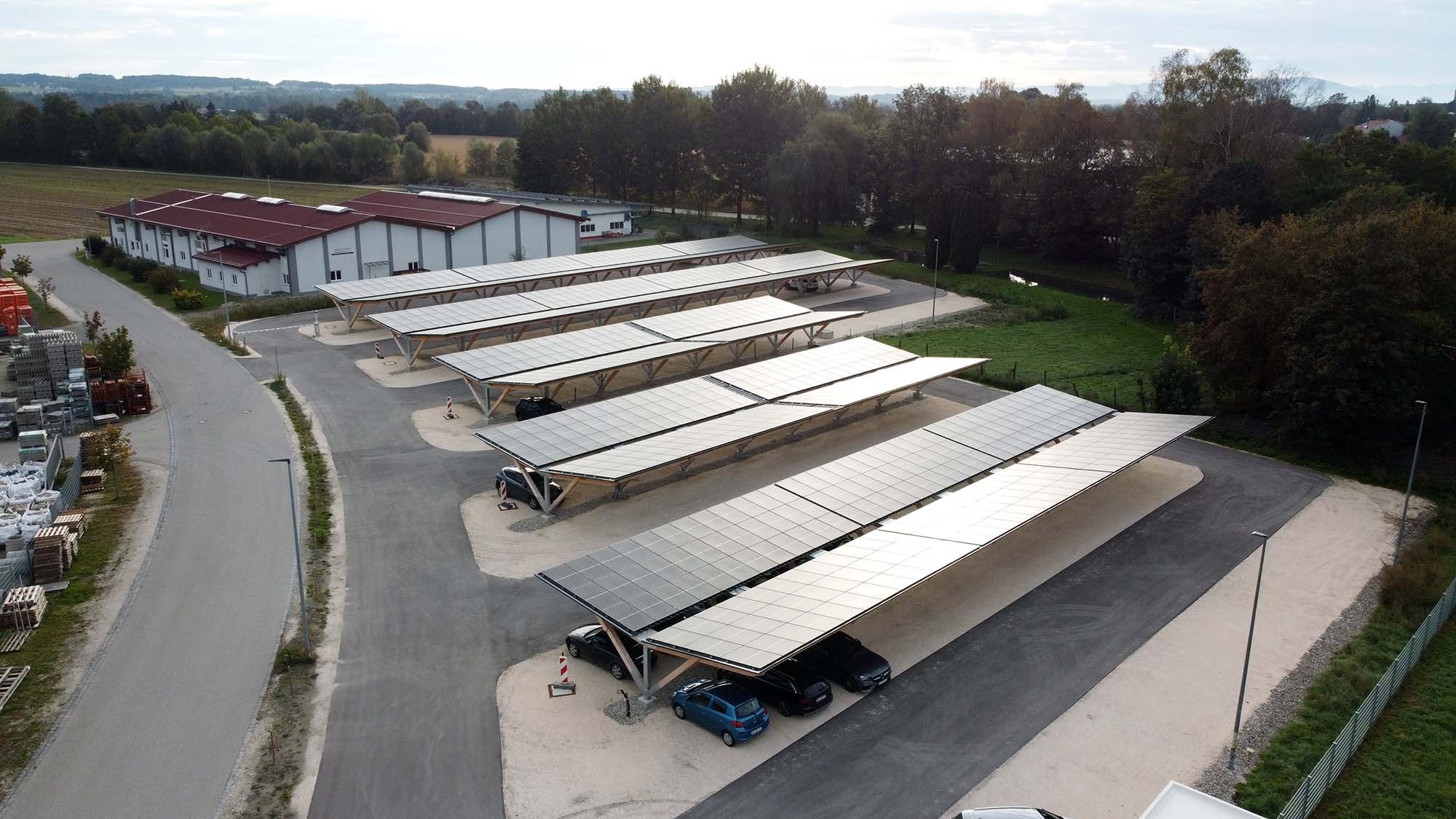 Carport Rosenberger Referenzanlage Abel Retec 513 Kwp 4