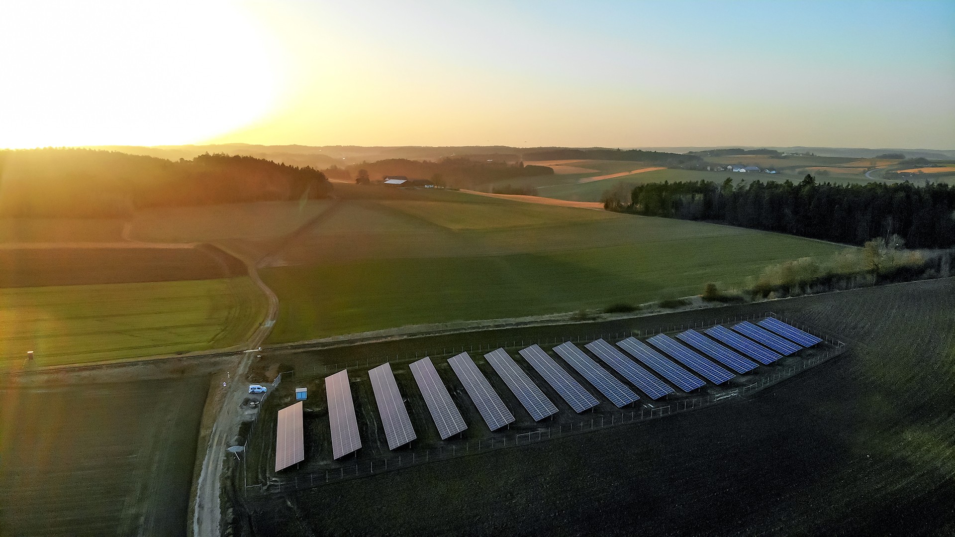 Referenzanlage Abel Retec Solarpark Graser Gbr Gangkofen