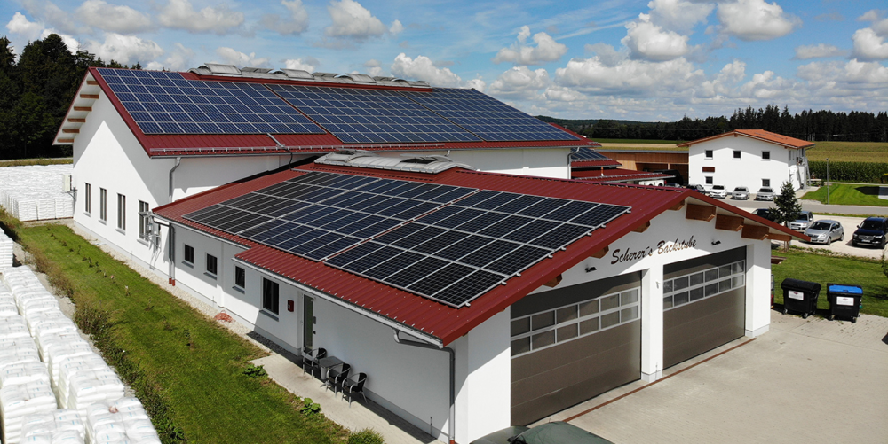 Referenzkunde ABEL ReTec Edeka Scherer Schnaitsee PV mit Speicher von ABEL ReTec